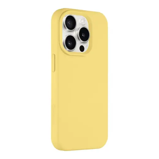 Tactical Velvet Smoothie Cover for Apple iPhone 15 Pro Banana