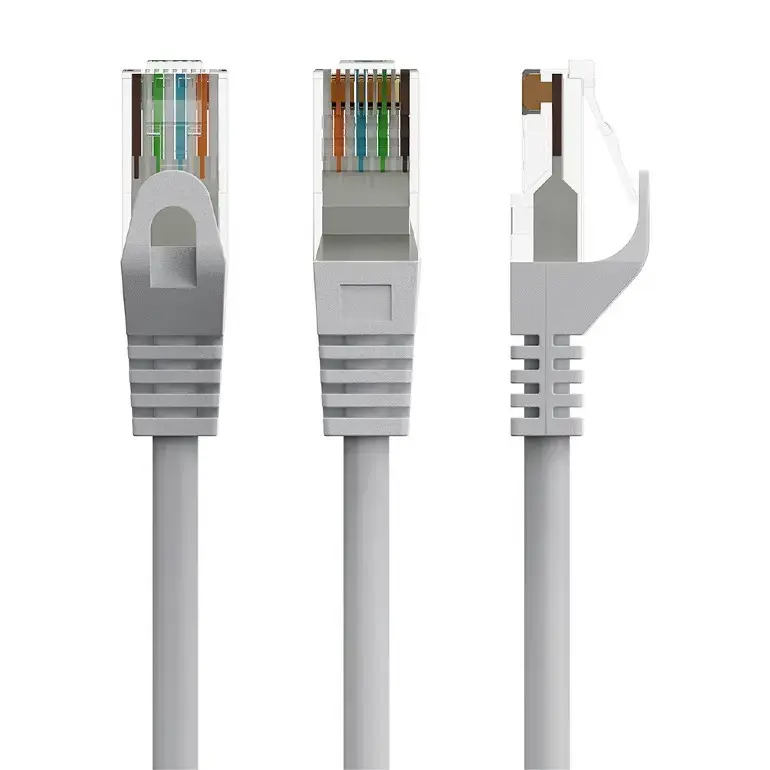 Patch cord cat.6 copper UTP 5m grey