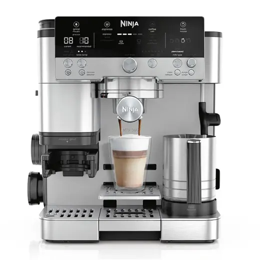 Ninja ES601EU 1650 W Silver 3-in-1 Frother Espresso Machine