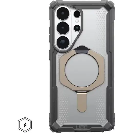 UAG Urban Armor Gear case PLASMA XTE MAGNET with built-in magnet for SAMSUNG S26 Ultra ash titanium