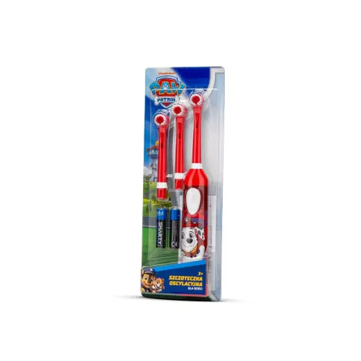 Paw Patrol oscillating children's toothbrush red pattern 2