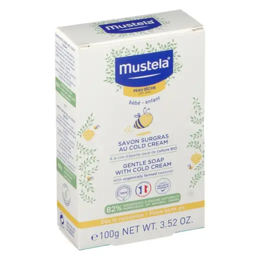 Mustela Dry Skin Soap Surgras Cold Cream 100g