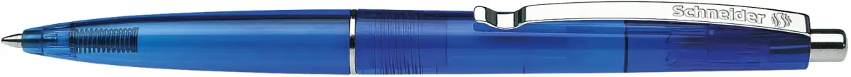 Lodīšu pildspalva SCHNEIDER ICY COLOURS K20, caurspīdīgi-zils korpuss, zila tinte