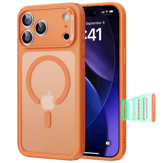 ESR CLASSIC HYBRID MAGSAFE IPHONE 17 PRO FROSTED ORANGE