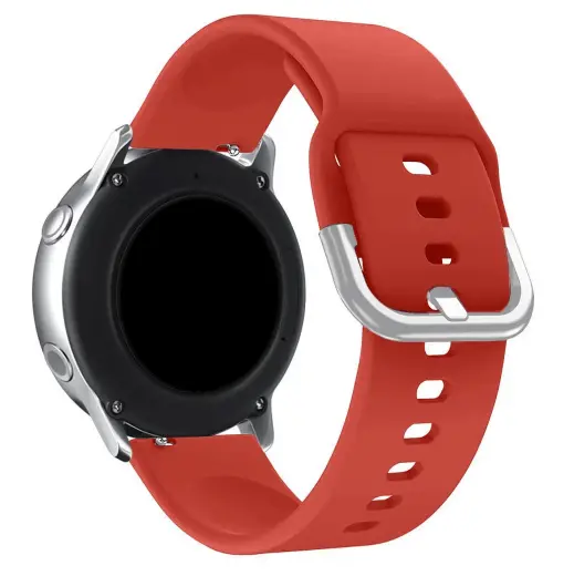 Silicone Strap TYS band for Samsung Galaxy Watch 45 | 46 | 47 mm - red