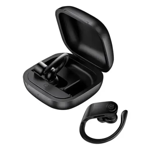 USAMS Słuchawki Bluetooth 5.0 TWS YI series bezprzewodowe czarny|black BHUYI01