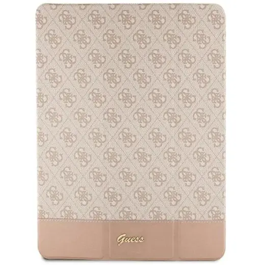 Guess GUFCP12PS4SGP iPad Pro 12.9" różowy|pink 4G Stripe Allover
