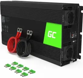 Strāvas pārveidotājs Green Cell Power Inverter Converter 24V to 230V 1500W/3000W Pure sine