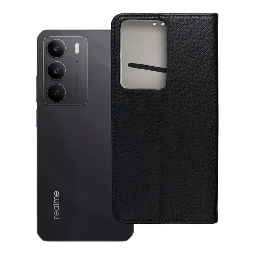 Flip case for Realme C75 Smart Case Book black