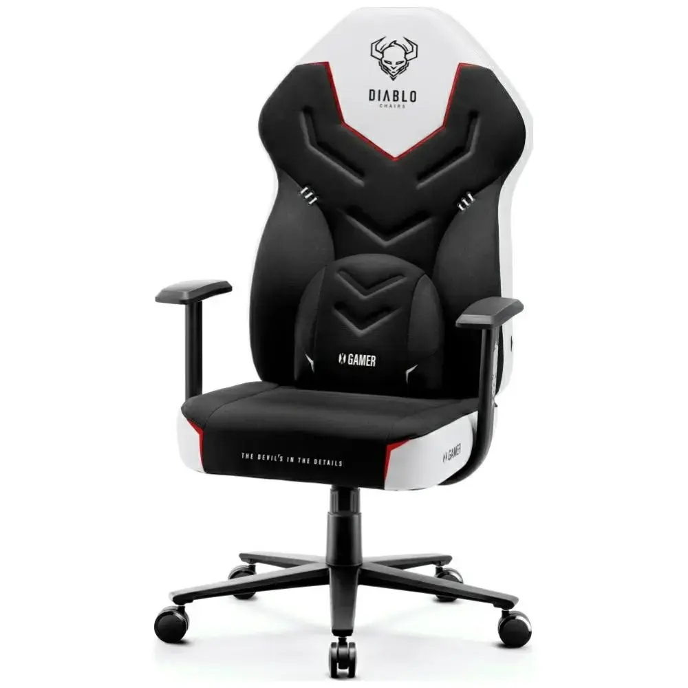 Gaming chair Diablo Chairs X-Gamer 2.0 Normal Size white