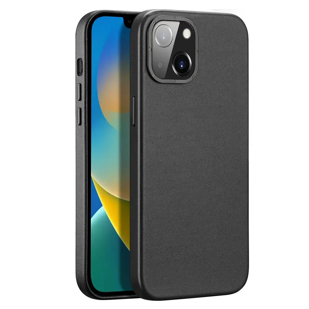 Dux Ducis Grit maciņš ar MagSafe atbalstu telefonam iPhone 14 Plus melns