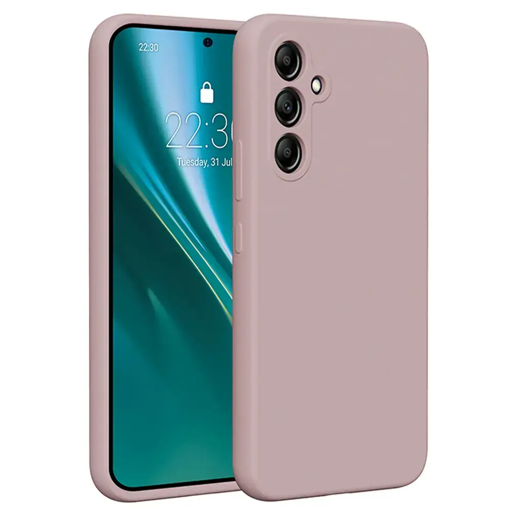 Etteri Silicone phone case for Samsung Galaxy A54 5G light pink
