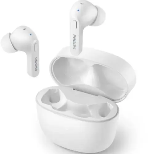 Philips TAT2206WT|00 in-ear Bluetooth headphones with microphone (IPX4)