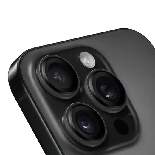 OBAL:ME Lens Protector for Apple iPhone 15 Pro|15 Pro Max Black Titanium