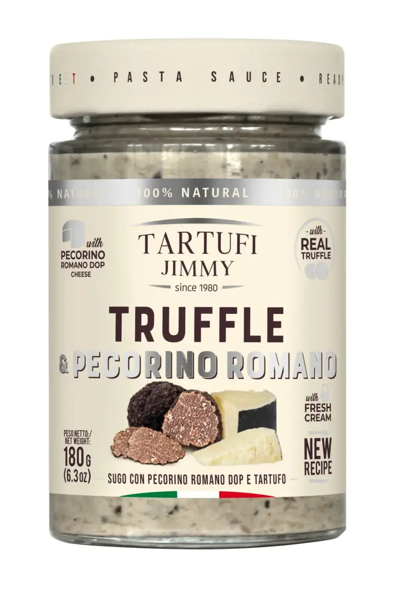 TARTUFI JIMMY Truffle Pecorino cheese sauce Ready to Eat, 180g