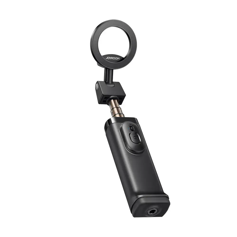 Joyroom JR-ZS509 MagSafe Compatible Selfie Stick with Bluetooth - Black