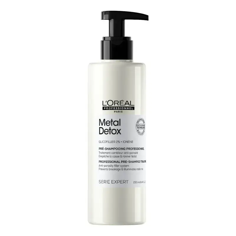 L'oreal Professionnel Metal Detox Anti-Porosity Filler Pre-Shampoo Treatment 250Ml in Clear