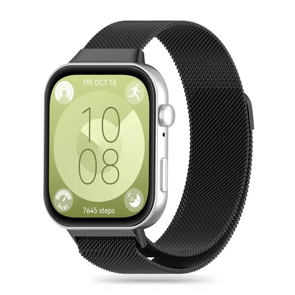 Tech-Protect MilaneseBand strap for Huawei Watch Fit 3 - black