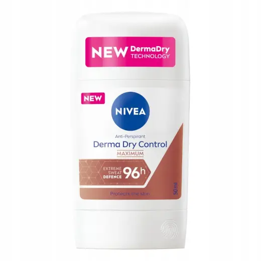 Nivea Derma Dry Control - Solid Antiperspirant - 50ml