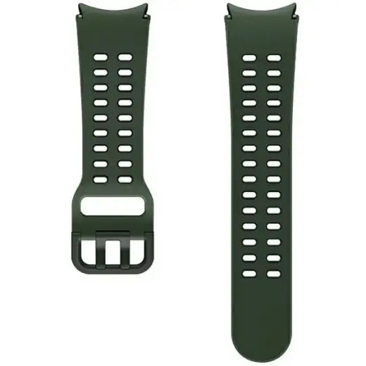 Samsung Extreme Sport viedpulksteņa siksniņa priekš Galaxy Watch 6 (20 mm) | silikons | zaļa/melna