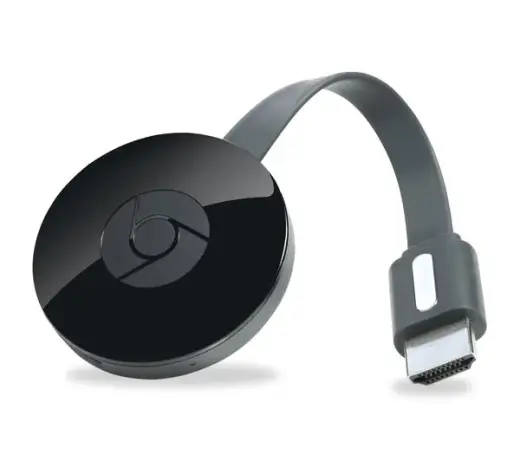 Google Chromecast 2 NC2-6A5 TV Multimēdijas atskaņošanas ierīce Wi-Fi | Youtube | NetFlix | HDMi Melna