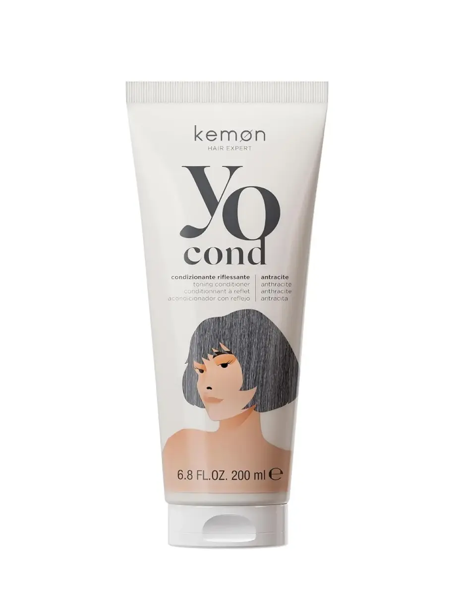 Kemon, Yo Anthracite Coloring, Hair Colour Conditioner, 250 ml