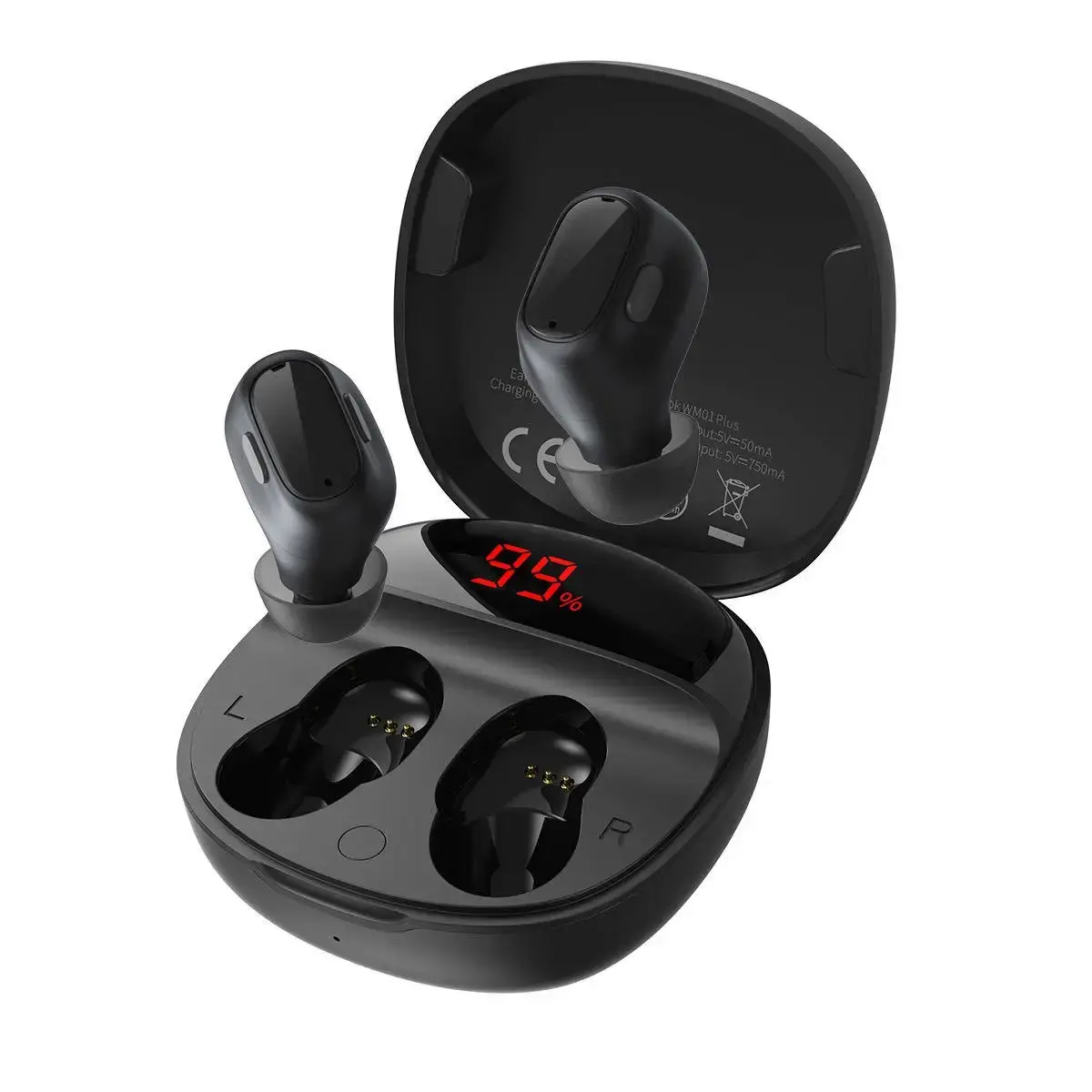 Baseus NGWM01P-01 Encok WM01 Plus Bluetooth 5.0 wireless headsets black