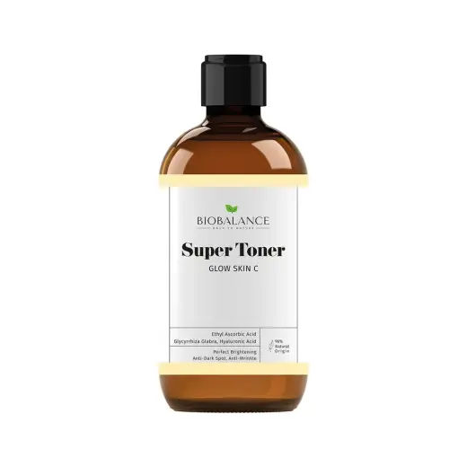 Bio Balance, Super Toner Glow Skin C, Brightening & Anti-Wrinkle, Tonic Lotion, For Face, 250 ml