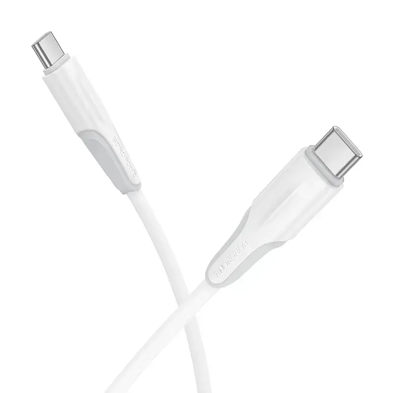 Borofone BX119 New data transfer and charging cable | USB-C to USB-C | 60W | 1m | white