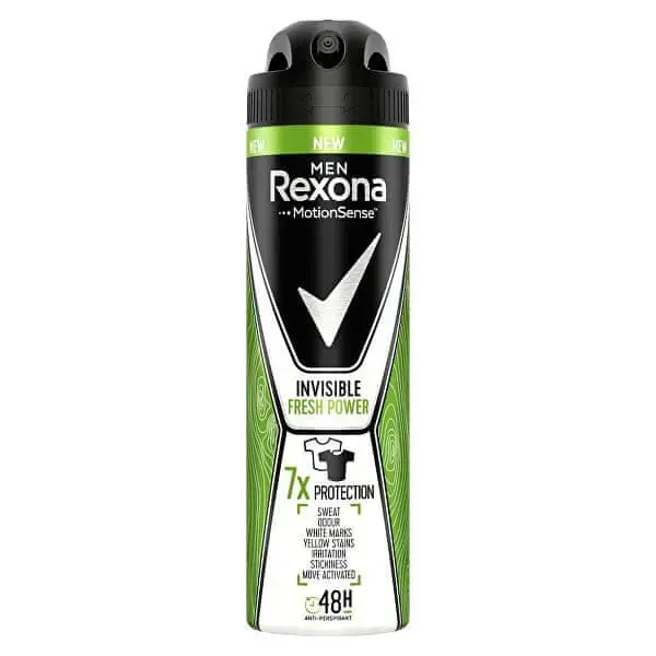 Rexona Invisible Fresh Power Antiperspirant Spray for Men 150 Ml