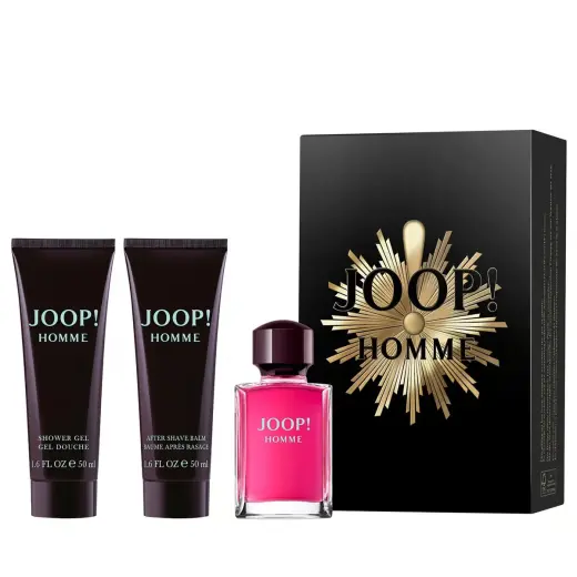 Set Joop!: Homme, Eau De Toilette, For Men, 30 ml + Homme, Cleansing, Shower Gel, For All Skin Types, 50 ml + Homme, After-Shave Balm, 50 ml