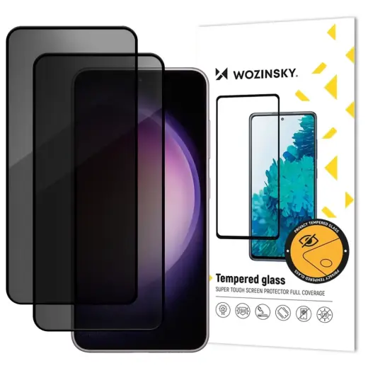 Wozinsky Privacy Glass karastatud kaitseklaas telefonile Galaxy A57 (privaatsusefekt) (2 tk.)