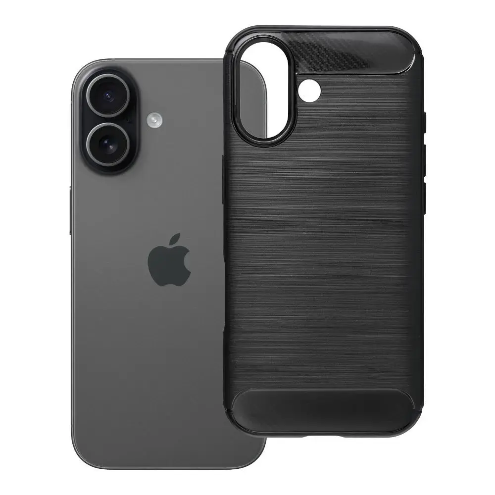 Case for iPhone 17 Carbon 2.0 black