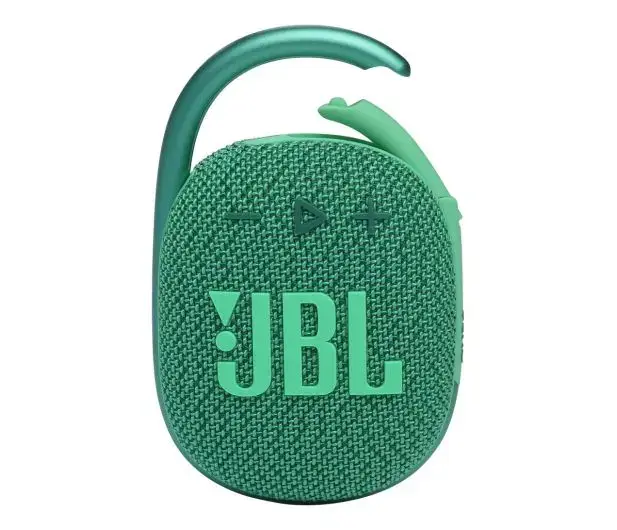 Wireless speaker 5W 10h JBL CLIP 4 ECO green