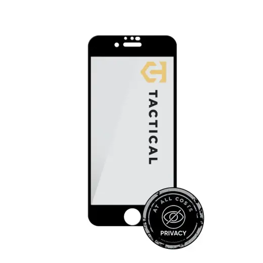 Tactical Glass Shield Privacy Stealth 5D for Apple iPhone 7|8|SE 2020|SE 2022 Black