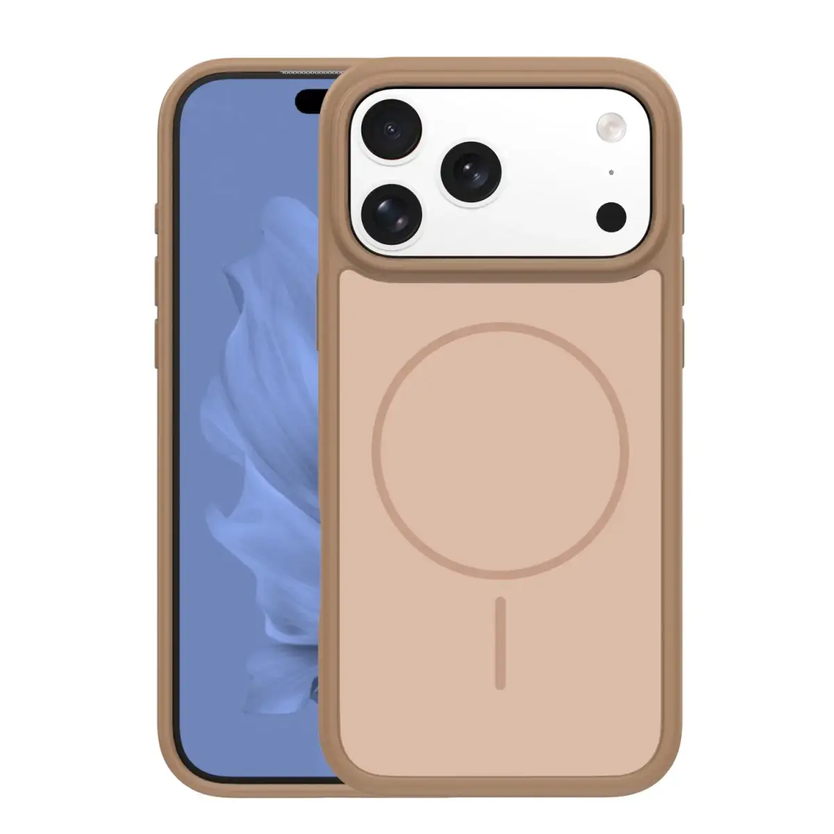 Frame Thin Mag maciņš ar MagSafe atbalstu telefonam iPhone 17 Pro Max brūns