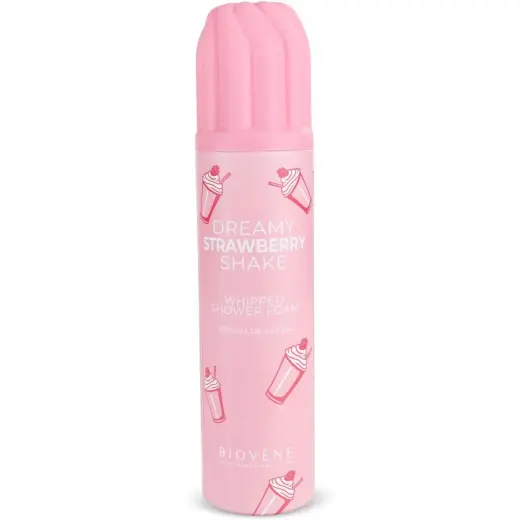 Biovene, Dreamy Straberry Shake, Hydrating, Shower Mousse, 250 ml