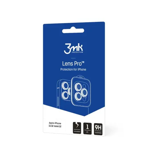 Samsung Galaxy S22 Ultra 5G - 3mk Lens Protection Pro Black screen protector