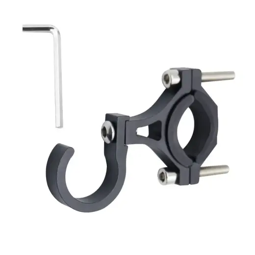 Hook for shopping for bike / scooter aluminum FS366-004 black 