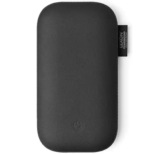 Lexon Powersound Inductive ārējais akumulators (powerbank) | 5000 mAh | USB-C, Bezvadu | melns