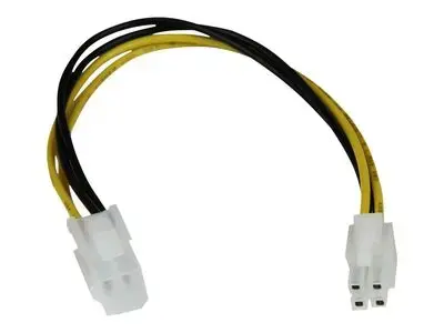 StarTech.com 8in ATX12V 4 Pin P4 CPU Power Extension Cable - M|F - Power extension cable - 4 pin ATX12V (M) to 4 pin ATX12V (F) - 7.9 in - ATXP4EXT - power extension cable - 4 pin ATX12V to 4 pin ATX12V - 20 cm