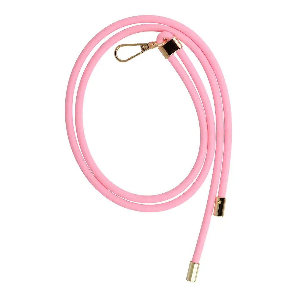 Phone lanyard GSN-1 long silicone pink