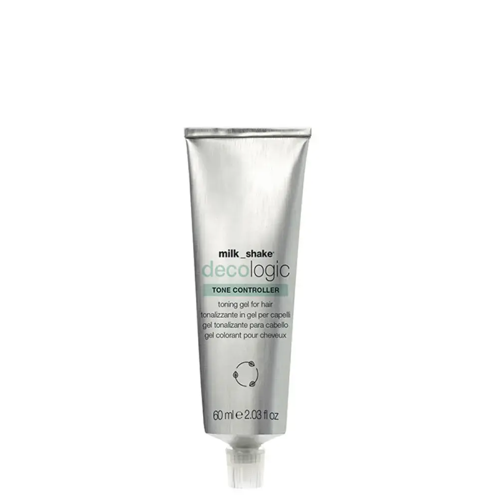 Milk Shake, Decologic Tone Controller, Silk Proteins, Hair Colouring Cream Toner,  Smooky Gray, For Lightened Hair, 60 ml