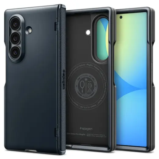 Spigen Slim Armor Pro чехол с поддержкой MagSafe для телефона Samsung Galaxy Z Fold 8 Ultra (F976) серый