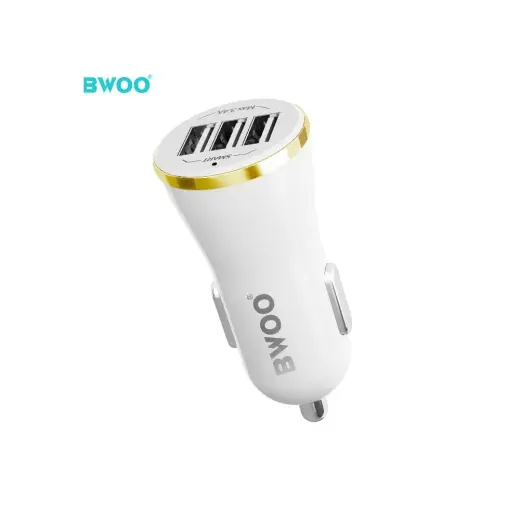 BWOO car charger CC53 3x USB 3,4A white