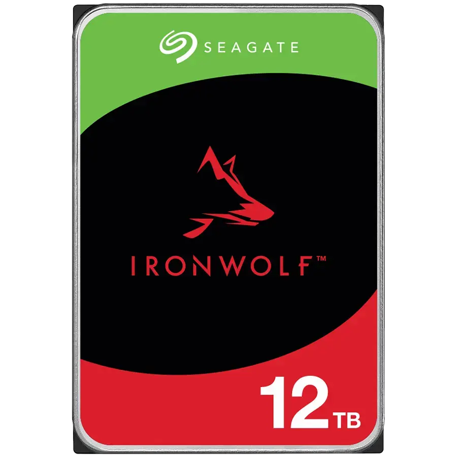 Seagate Hard Drive IronWolf - 12 TB - 3.5" - SATA 6Gb|s