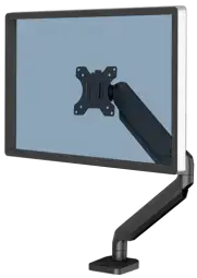 Monitora stiprinājums Fellowes PLATINUM Single Monitor Arm Black