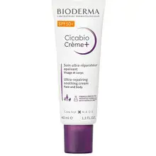 Cicabio Creme+ Ultra-Repairing Soothing Cream SPF 50.