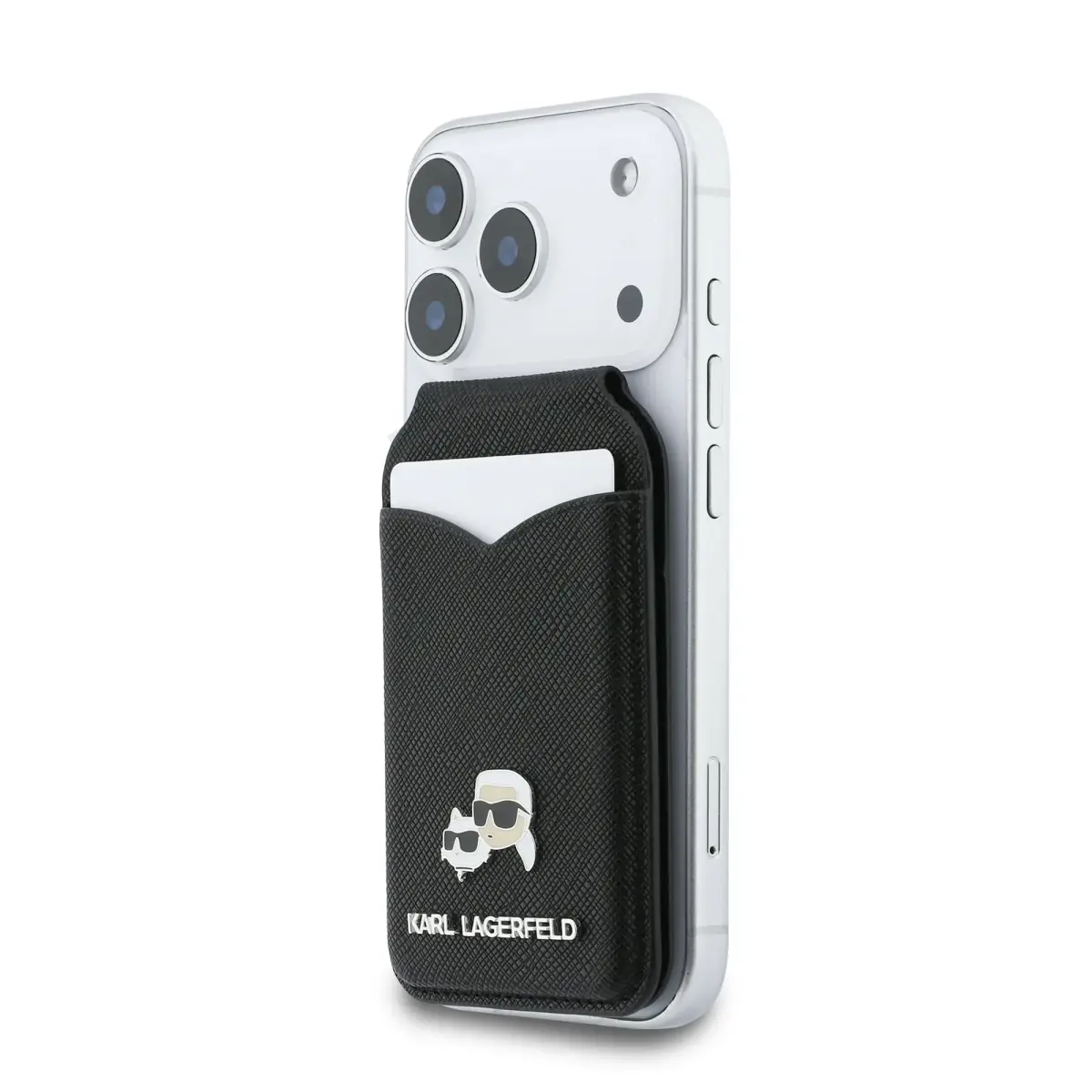 Karl Lagerfeld Mirror MagSafe Cardslot Stand Black