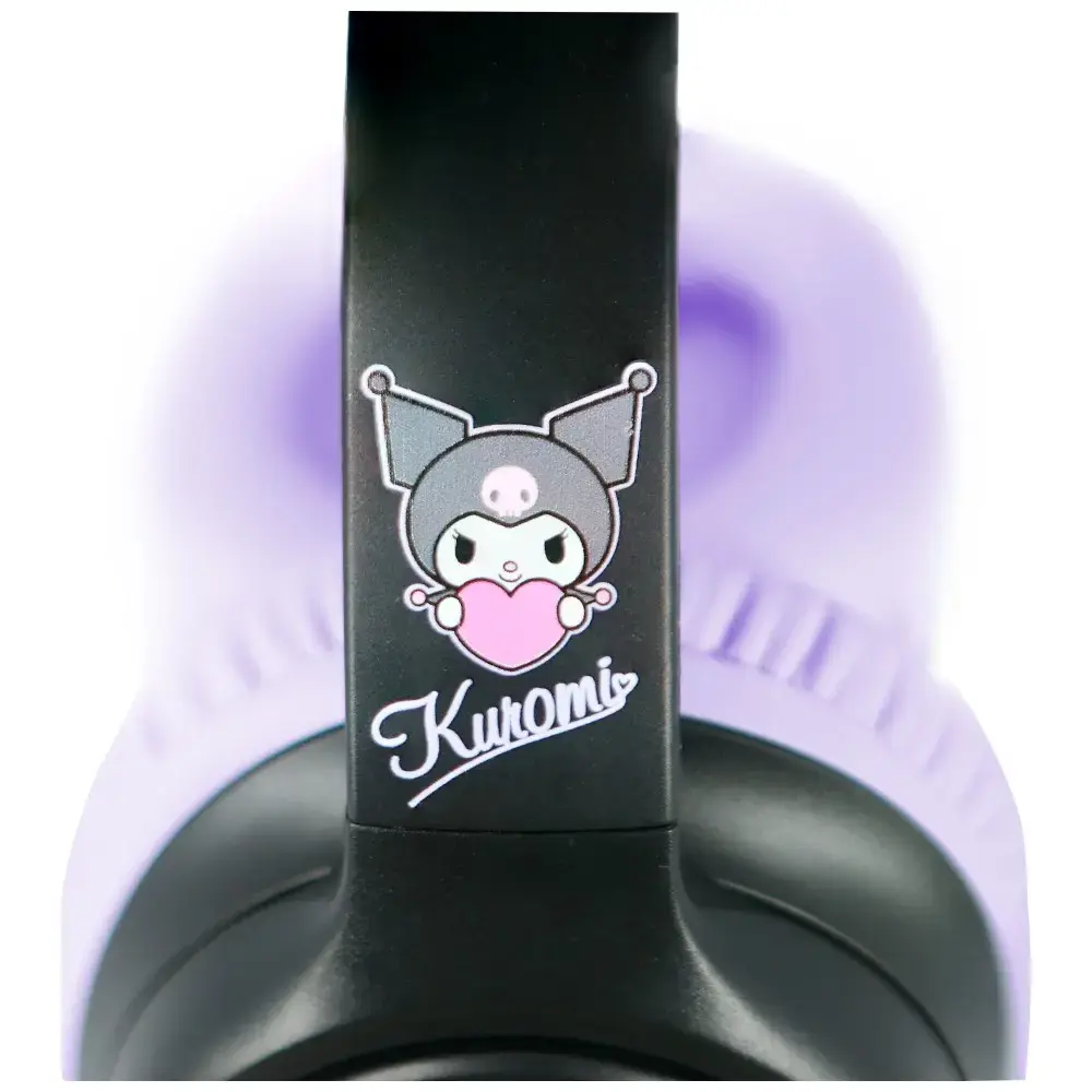 Wireless On-Ear Headphones OTL Kuromi LED Light Up